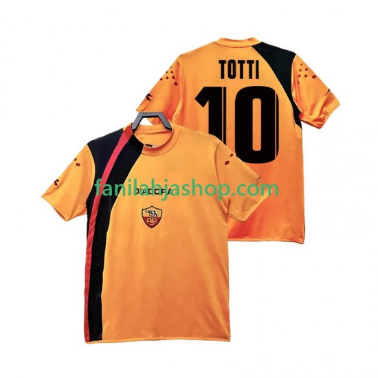 AS Roma Pelipaidat TOTTI 10 2005 Retro Kotipelipaita 2006 Lyhythihainen ,Miehet
