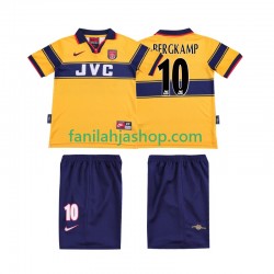 Arsenal Pelipaidat BERGKAMP 10 1997 Retro Vieraspelipaita 1999 Lyhythihainen ,Lapset