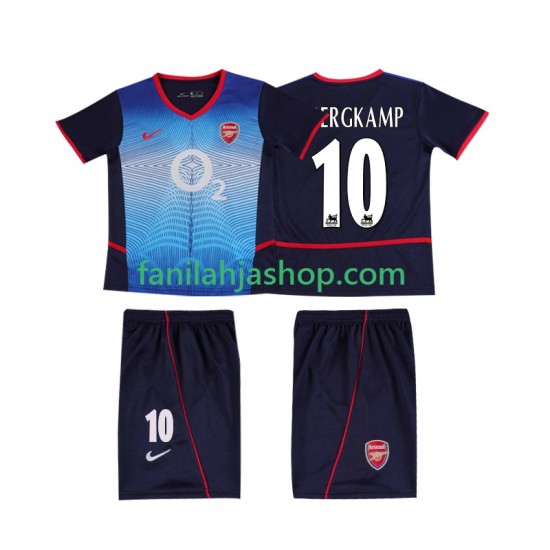Arsenal Pelipaidat BERGKAMP 10 Retro Vieraspelipaita 2004 2002 Lyhythihainen ,Lapset