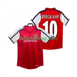 Arsenal Pelipaidat BERGKAMP 10 2001 Retro Kotipelipaita 2002 Lyhythihainen ,Miehet