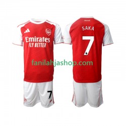Arsenal Pelipaidat Bukayo Saka 7 Kotipelipaita 2025-2026 Lyhythihainen ,Lapset
