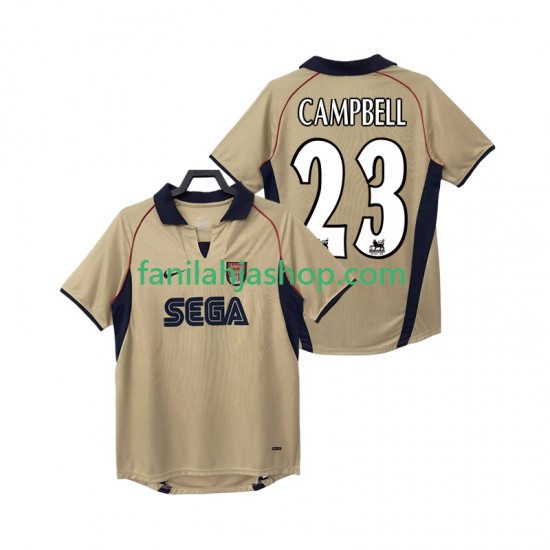 Arsenal Pelipaidat CAMPBELL 23 2001 Retro Vieraspelipaita 2002 Lyhythihainen ,Miehet