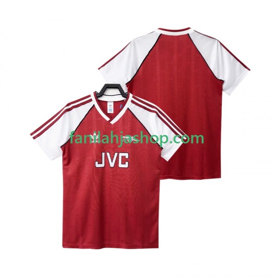 Arsenal Pelipaidat 1988 1990 Retro Kotipelipaita Lyhythihainen ,Miehet