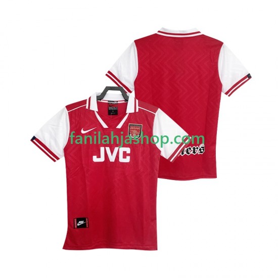 Arsenal Pelipaidat 1996 1997 Retro Kotipelipaita Lyhythihainen ,Miehet