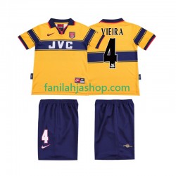 Arsenal Pelipaidat VIEIRA 4 1997 Retro Vieraspelipaita 1999 Lyhythihainen ,Lapset