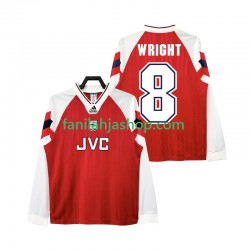 Arsenal Pelipaidat WRIGHT 8 192 Retro Kotipelipaita 1994 Pitkähihainen ,Miehet