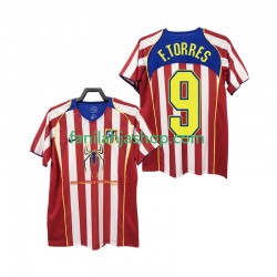 Atlético Madrid Pelipaidat F TORRES 9 2005 Retro Kotipelipaita 2004 Lyhythihainen ,Miehet