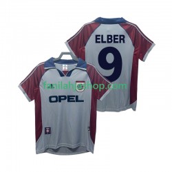 FC Bayern München Pelipaidat Elber 9 1997 Retro Kolmaspelipaita 1999 Lyhythihainen ,Miehet