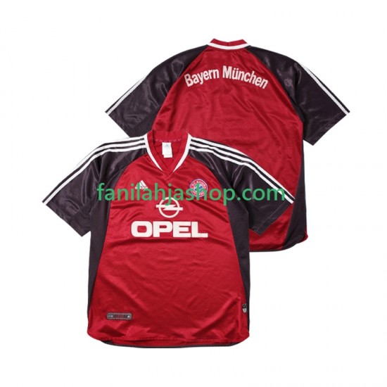 FC Bayern München Pelipaidat 2001 Retro Kotipelipaita 2002 Lyhythihainen ,Miehet