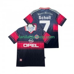 FC Bayern München Pelipaidat Scholl 7 1997 Retro Kotipelipaita 1999 Lyhythihainen ,Miehet