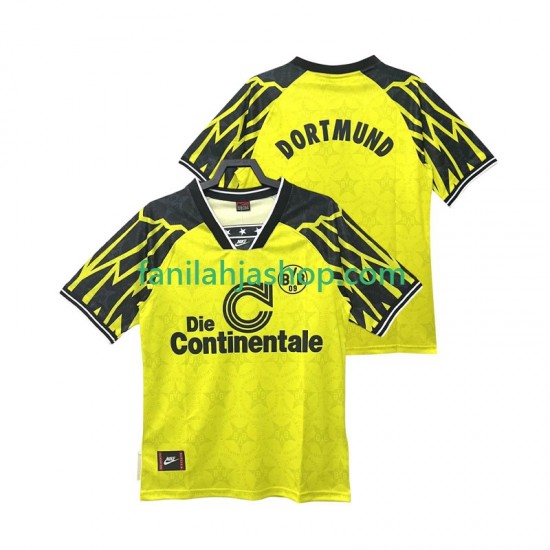 Borussia Dortmund Pelipaidat 1995 Retro Kotipelipaita 1994 Lyhythihainen ,Miehet