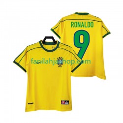 Brasilia Pelipaidat RONALDO 9 Retro Kotipelipaita 1998 Lyhythihainen ,Miehet