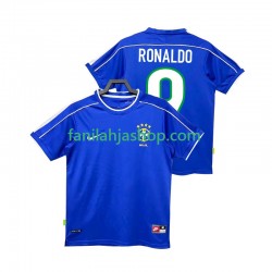 Brasilia Pelipaidat Ronaldo 9 Retro Vieraspelipaita 1998 Lyhythihainen ,Miehet