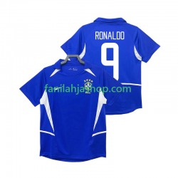 Brasilia Pelipaidat Ronaldo 9 Retro Vieraspelipaita 2002 Lyhythihainen ,Miehet