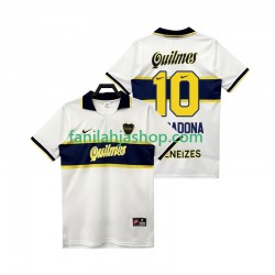 CA Boca Juniors Pelipaidat MARADONA 10 1997 Retro Vieraspelipaita 1998 Lyhythihainen ,Miehet