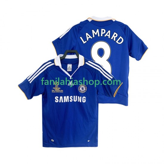 Chelsea Pelipaidat LAMPARD 8 2007 Retro Kotipelipaita 2008 Lyhythihainen ,Miehet