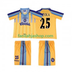 Chelsea Pelipaidat ZOLA 25 1995 1997 Retro Vieraspelipaita Lyhythihainen ,Lapset