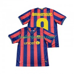 FC Barcelona Pelipaidat Ibrahimovic 9 2009 Retro Kotipelipaita 2010 Lyhythihainen ,Miehet