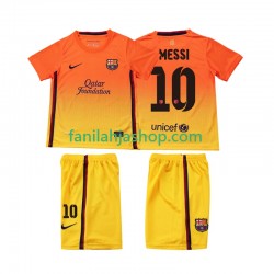 FC Barcelona Pelipaidat Lionel Messi 10 2012 2013 Retro Vieraspelipaita Lyhythihainen ,Lapset