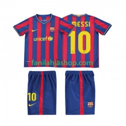 FC Barcelona Pelipaidat Lionel Messi 10 2009 Retro Kotipelipaita 2010 Lyhythihainen ,Lapset