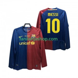 FC Barcelona Pelipaidat Lionel Messi 10 Champions League 2009 Retro Kotipelipaita 2008 Pitkähihainen ,Miehet