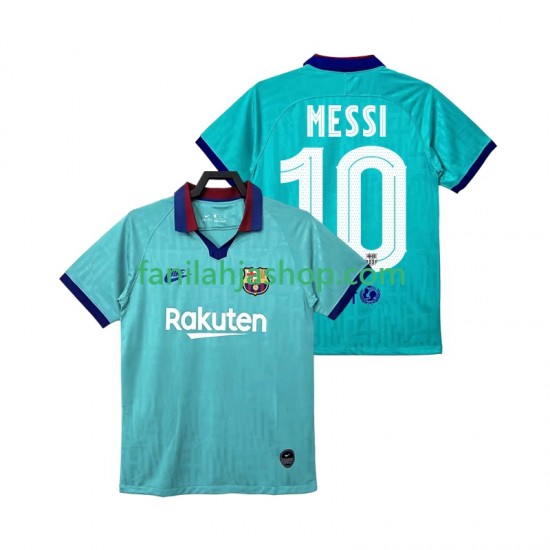 FC Barcelona Pelipaidat Lionel Messi 10 2019 2020 Retro Kolmaspelipaita Lyhythihainen ,Miehet