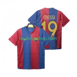 FC Barcelona Pelipaidat Lionel Messi 19 2007 Retro Kotipelipaita 2006 Lyhythihainen ,Miehet