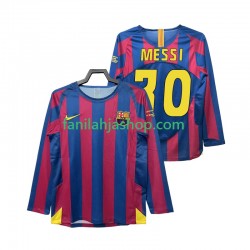 FC Barcelona Pelipaidat Lionel Messi 30 Champions League 2005 Retro Kotipelipaita 2006 Pitkähihainen ,Miehet