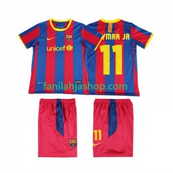 FC Barcelona Pelipaidat Neymar JR 11 Retro Kotipelipaita 2011 2010 Lyhythihainen ,Lapset
