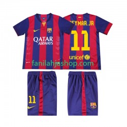 FC Barcelona Pelipaidat Neymar JR 11 2014 2015 Retro Kotipelipaita Lyhythihainen ,Lapset
