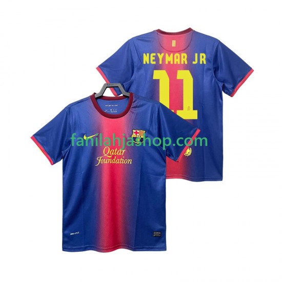 FC Barcelona Pelipaidat Neymar JR 11 2012 2013 Retro Kotipelipaita Lyhythihainen ,Miehet