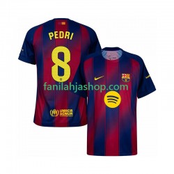 FC Barcelona Pelipaidat Pedri 8 Kotipelipaita 2025-2026 Lyhythihainen ,Miehet