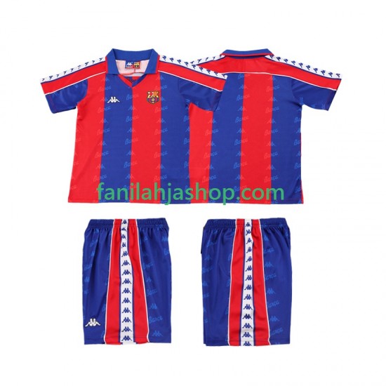 FC Barcelona Pelipaidat 1992 1995 Retro Kotipelipaita Lyhythihainen ,Lapset