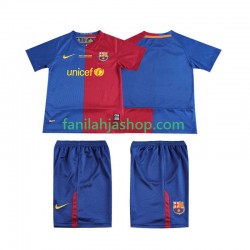 FC Barcelona Pelipaidat Champions League 2009 Retro Kotipelipaita 2008 Lyhythihainen ,Lapset