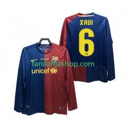FC Barcelona Pelipaidat XAVI 6 Champions League 2009 Retro Kotipelipaita 2008 Pitkähihainen ,Miehet