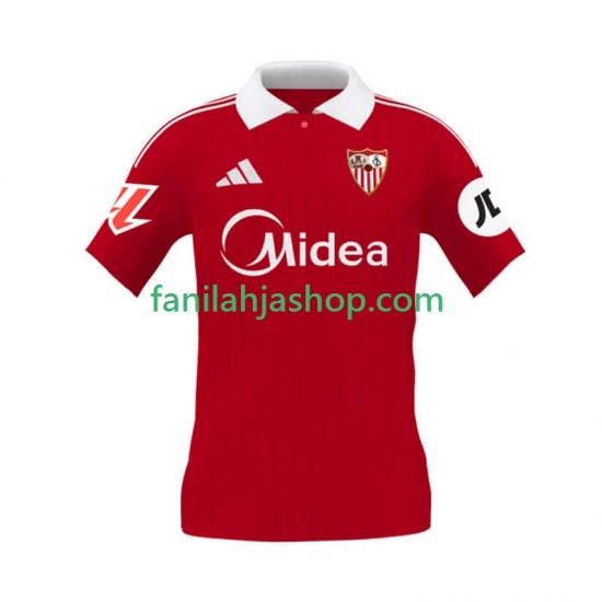 Sevilla FC Pelipaidat Vieraspelipaita 2025-2026 Lyhythihainen ,Miehet