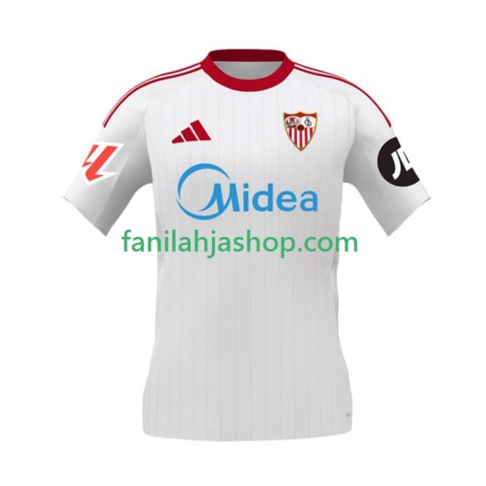 Sevilla FC Pelipaidat Kotipelipaita 2025-2026 Lyhythihainen ,Miehet