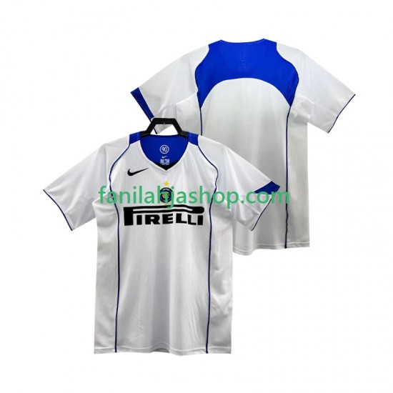 Inter Milan Pelipaidat 2005 Retro Vieraspelipaita 2004 Lyhythihainen ,Miehet
