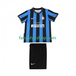 Inter Milan Pelipaidat 2009 Retro Kotipelipaita 2010 Lyhythihainen ,Lapset