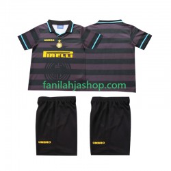 Inter Milan Pelipaidat 1997 Retro Kolmaspelipaita 1998 Lyhythihainen ,Lapset