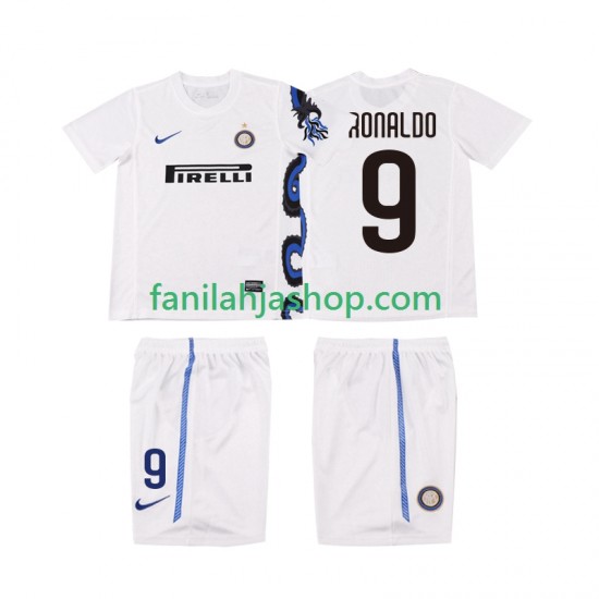 Inter Milan Pelipaidat Ronaldo 9 Retro Vieraspelipaita 2011 2010 Lyhythihainen ,Lapset