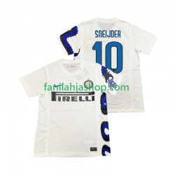 Inter Milan Pelipaidat SNEIJDER 10 Retro Vieraspelipaita 2011 2010 Lyhythihainen ,Miehet
