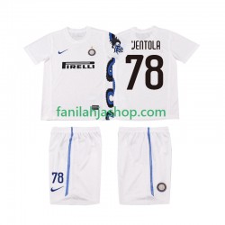 Inter Milan Pelipaidat VENTOLA 78 Retro Vieraspelipaita 2011 2010 Lyhythihainen ,Lapset