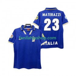 Italia Pelipaidat MATERAZZI 23 1996 Retro Kotipelipaita Lyhythihainen ,Miehet
