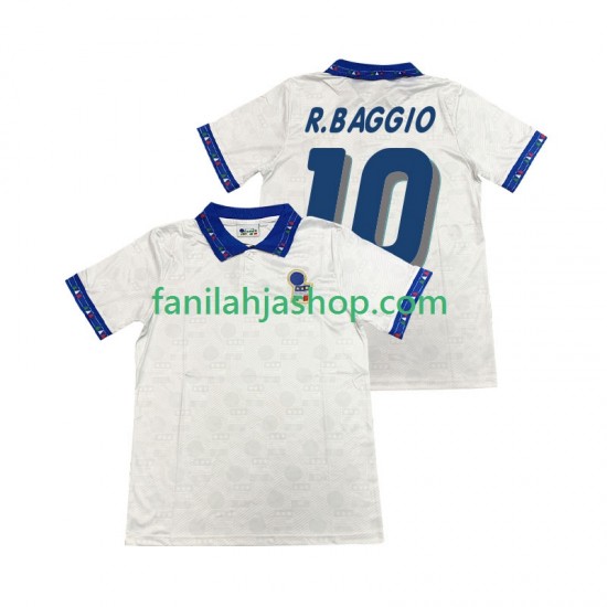 Italia Pelipaidat Roberto Baggio 10 Retro Vieraspelipaita 1994 Lyhythihainen ,Miehet