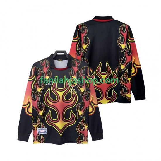 Japani Pelipaidat Maalivahdin Retro Kotipelipaita 1998 Pitkähihainen ,Miehet