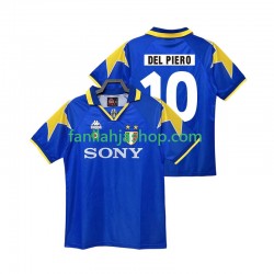 Juventus Pelipaidat DEL PIERO 10 1995 1996 Retro Vieraspelipaita Lyhythihainen ,Miehet