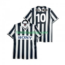 Juventus Pelipaidat DEL PIERO 10 1995 1996 Retro Kotipelipaita Lyhythihainen ,Miehet
