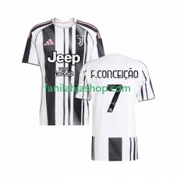 Juventus Pelipaidat Francisco Conceicao 7 Kotipelipaita 2025-2026 Lyhythihainen ,Miehet