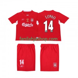 Liverpool Pelipaidat ALONSO 14 LWP 2005 Retro Kotipelipaita 2004 Lyhythihainen ,Miehet